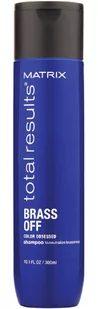 Matrix Total Results Brass OFF szampon ochładzający kolor 300ml 12044 - Szampony do włosów - miniaturka - grafika 1