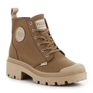 Buty Palladium Pallabase Twill W Butternut W 96907-204-M zielone - Trampki damskie - miniaturka - grafika 1