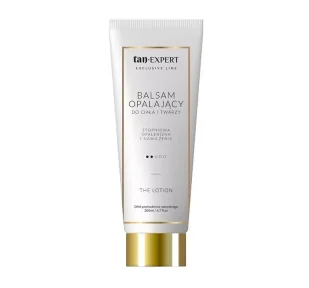 Tan Expert - Exclusive Line The Lotion - Balsam brązujący do ciała i twarzy - 200 ml - Balsamy i kremy do ciała - miniaturka - grafika 1