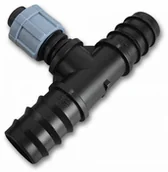 Inne akcesoria do nawadniania - Trójnik, Taśma, 2X Wtyk Na Wąż 25Mm Bradas - miniaturka - grafika 1