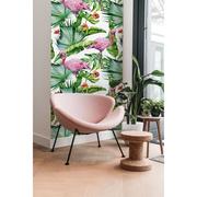 Tapety - Fototapeta na flizelinie Monstera flamingi 416x254, Coloray - miniaturka - grafika 1