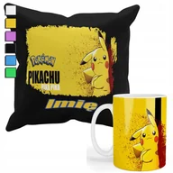 Gadżety dla niej i dla niego - Zestaw Kubek + Poszewka Z Nadrukiem-Dla Fana Prezent Bajki Stworek+Imię - miniaturka - grafika 1