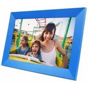 Ramki cyfrowe do zdjęć - Ramka cyfrowa DENWER Frameo PFF-1023BU Niebieski - miniaturka - grafika 1
