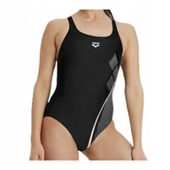Stroje kąpielowe - Kostium Jednoczęściowy Strój Kąpielowy Arena Swim Pro Back Graphic R. 36 - miniaturka - grafika 1