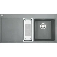 Zlewozmywaki - Franke Mythos MTG 651-100 kamienny szary 114.0330.986 - miniaturka - grafika 1