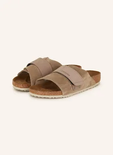 Birkenstock Klapki Kyoto beige - Klapki i japonki damskie - miniaturka - grafika 1