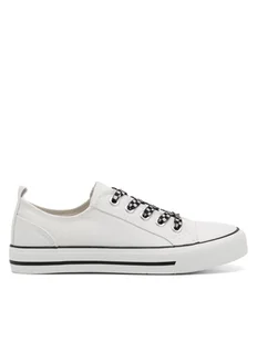 DeeZee Trampki CSS20377-13 Biały - Buty dla dziewczynek - miniaturka - grafika 1