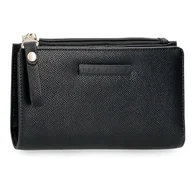 Portfele - Pepe Jeans Elia Portfel z uchwytem na karty, jeden rozmiar, Czarny (Black), Talla única, Portfel na karty - miniaturka - grafika 1