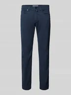 Spodnie męskie - Chinosy o kroju tapered fit z 5 kieszeniami model ‘Lyon’ - miniaturka - grafika 1