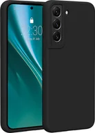 Etui i futerały do telefonów - Etteri Nakładka Etteri Silicone Case do Samsung Galaxy S22 czarna - miniaturka - grafika 1