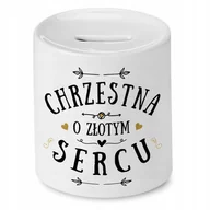 Skarbonki - Skarbonka Dla Mamy na Dzień Mamy Urodziny Prezent z Nadrukiem ze Zdjęciem + Opakowanie na prezent (wzór 02) - miniaturka - grafika 1