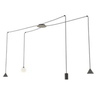 Lampy sufitowe - FUJI 4 BLACK - miniaturka - grafika 1