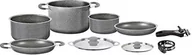 Zestawy garnków i patelni - Brunner - Zestaw Garnków Z Aluminium Gourmet 8+1Ø20 - miniaturka - grafika 1
