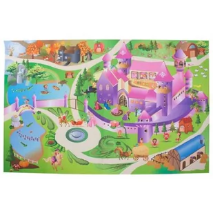 Sun Baby Mata Castle z autkami 120x80 cm B05.052.1.1 - Maty edukacyjne - miniaturka - grafika 1