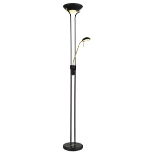 Lampa podłogowa Leonas mosiądz/czarna - Lampy stojące - miniaturka - grafika 1
