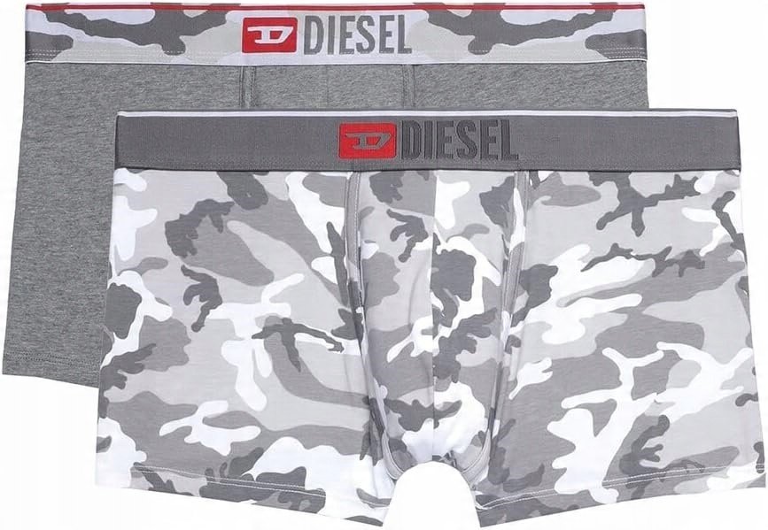 DIESEL ORYGINALNE BOKSERKI MĘSKIE 2-PACK BOX L