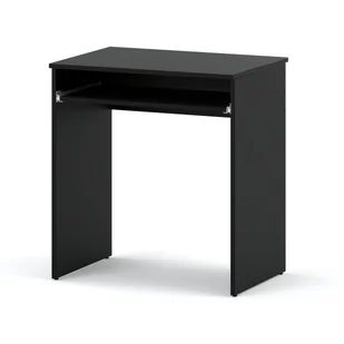 BIURKO CZARNE KOMPUTEROWE SZKOLNE GAMINGOWE 68 CM - Stwórz miejsce pracy - Biurka gamingowe - miniaturka - grafika 1