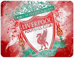PODKŁADKA POD MYSZKĘ LIVERPOOL Z IMIENIEM 23x19CM DO LAPTOPA - Podkładki pod mysz - miniaturka - grafika 1