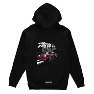 Odzież do sportów motorowych - Czarna bluza z kapturem Porsche 930-XS - miniaturka - grafika 1