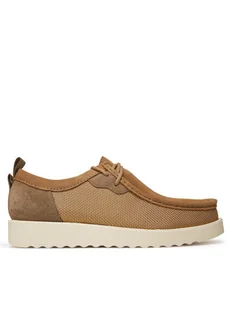Clarks Półbuty Wallabee FTR 2 Lo 26181388 Brązowy - Półbuty męskie - miniaturka - grafika 1