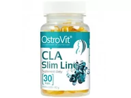 Odchudzanie i oczyszczanie - OstroVit OstroVit CLA Slim Line 30 kaps OST/198 - miniaturka - grafika 1