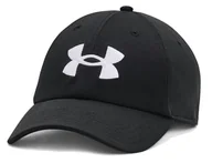 Czapki męskie - Czapka męska UNDER ARMOUR Z daszkiem Blitzing Cap Czarna - miniaturka - grafika 1