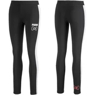 Legginsy - Puma Hello Kitty legginsy damskie sportowe fitness czarne 597140 01 S - miniaturka - grafika 1