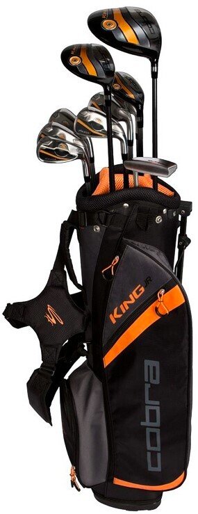 Zestaw golfowy Cobra Golf King JR 10-12 Complete Set Prawa ręka, Junior, Graphite, 7, 10-12 Y