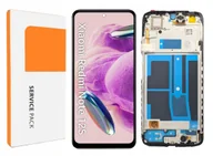 Części serwisowe do telefonów - ORYGINAŁ WYŚWIETLACZ EKRAN LCD SZYBKA DOTYK DO XIAOMI REDMI NOTE 12S RAMKA - miniaturka - grafika 1