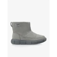 Buty trekkingowe damskie - Buty zimowe damskie Sorel Explorer III Slip-On WP - miniaturka - grafika 1