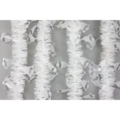 Ozdoby bożonarodzeniowe - Girlanda dzwonki biała Ø6 cm z aplikacją Ø17 cm, 2 m - miniaturka - grafika 1