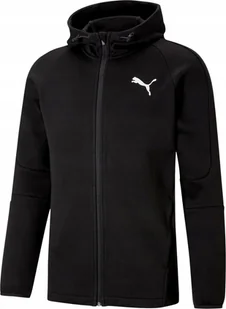 BLUZA MĘSKA Z KAPTUREM ROZPINANA DRESOWA SPORTOWA EVOSTRIPE CORE PUMA - Bluzy męskie - miniaturka - grafika 1