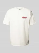 Koszulki męskie - T-shirt z nadrukiem z logo - miniaturka - grafika 1