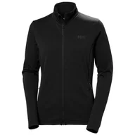 Bluzy sportowe damskie - Bluza damska Helly Hansen W Versalite Fleece Jacket Rozmiar: L / Kolor: czarny - miniaturka - grafika 1