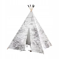 Namioty i tipi dla dzieci - Namiot TIPI dla dzieci Wigwam do pokoju Mapa Świata - miniaturka - grafika 1