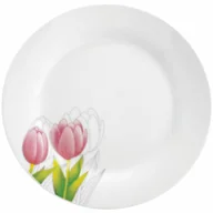 Talerze - Domotti Talerz deserowy TULIPAN (63190) - miniaturka - grafika 1