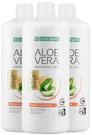Suplementy naturalne - Aloes żel do picia brzoskwinia 1000ml trójpak LR Lifetakt Aloe Vera Peach Flavour Aloe Vera Drinking Gel Traditional Peach 1000ml Trójpak - miniaturka - grafika 1