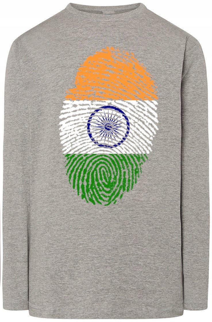 Indie Flaga Odcisk Bluza Longsleeve Rozm.3XL