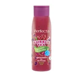 Kosmetyki do kąpieli - PERFECTA Bubble Tea Skoncentrowany Żel pod prysznic Wild Cherry & Green Tea 400ml - miniaturka - grafika 1