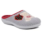 Kapcie damskie - Ciepłe kapcie damskie pantofle domowe zakryte  Inblu EC-95-35 - miniaturka - grafika 1