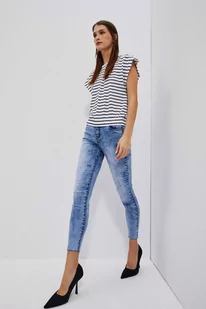 Jeansy rurki-M - Spodnie damskie - miniaturka - grafika 1