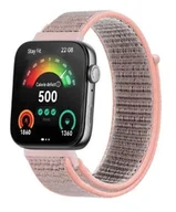 Akcesoria do smartwatchy - opaska pasek bransoleta NYLON Huawei Watch FIT 3 pudrowa - miniaturka - grafika 1