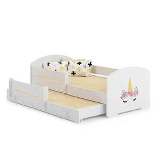 Łóżko podwójne LUK 160x80 Róg - Łóżka dla dzieci i młodzieży - miniaturka - grafika 1