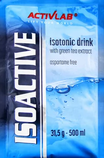 Isoactive 20X31.5G - Napoje energetyczne i izotoniczne - miniaturka - grafika 1
