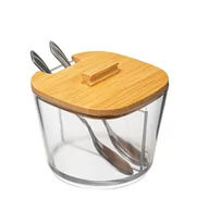 Cukiernice - Dwukomorowa cukierniczka None - miniaturka - grafika 1