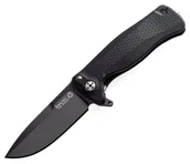 Noże - Nóż składany LionSteel SR22A Black Aluminum, Black Sleipner by Molletta (SR22A BB) - miniaturka - grafika 1
