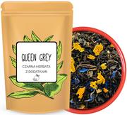 Herbata - ❣️QUEEN GREY❣️ Czarna herbata Earl Grey➕Nagietek➕Skórka pomarańczy. Aromatyczna Blue Grey - miniaturka - grafika 1