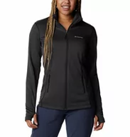 Bluzy damskie - Damska bluza polarowa Columbia Park View Grid Fleece Full Zip black  - XS - miniaturka - grafika 1
