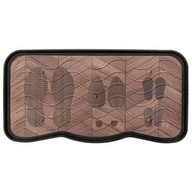 Wycieraczki - Ociekacz na buty z nadrukiem Footprints Wood Boot Tray 38 x 75 cm wielokolorowy - miniaturka - grafika 1