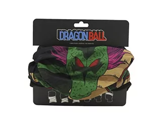 Apaszki i szaliki damskie - Dragon Ball Szalik rurowy do kołnierza, Shenron, kolor zielony i czarny, oficjalny produkt (CyP Brands) - grafika 1